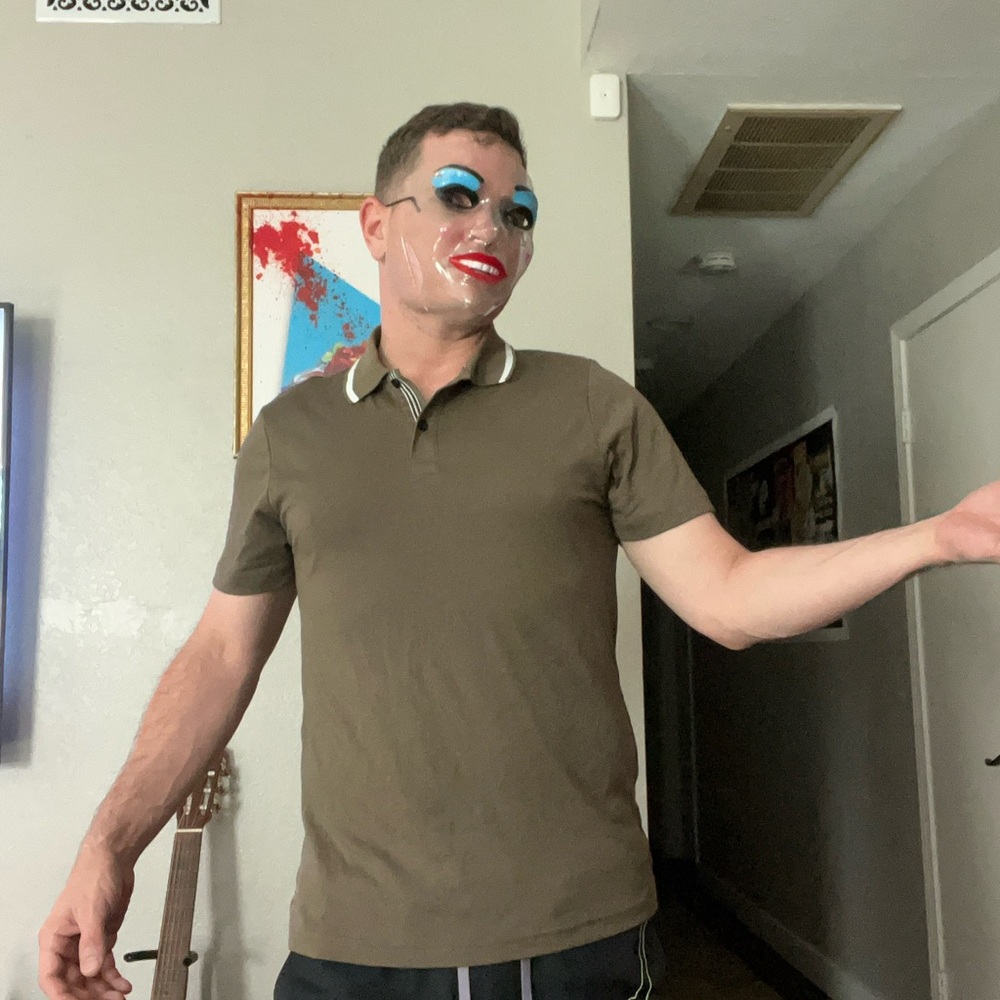 The Men's Store Olive Polo Shirt